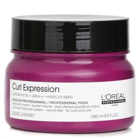 L'OREAL - Serie Expert Curl Expression Glycerin 2.5% + Urea H + Hibiscus Seed Professional Mask 069230 250ml